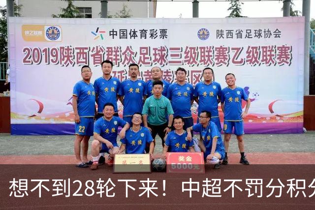 想不到28轮下来！中超不罚分积分榜 北京国安就差领头羊成都3分